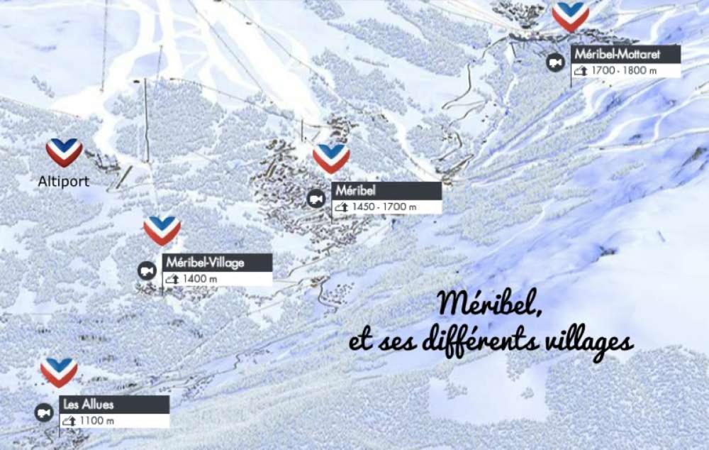 Résidence Alpinéa Mottaret, 5p Méribel Esterno foto